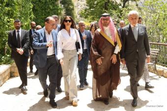 بالصور والفيديو - السفير البخاري من متحف جبران: "لكم لبنانكم ولي لبناني"