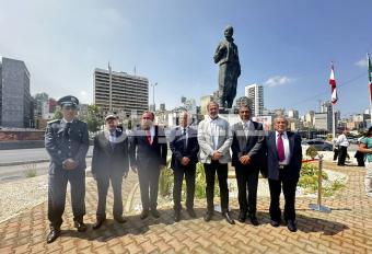 افتتاح حديقة مكسيكية عند تمثال المغترب في بيروت