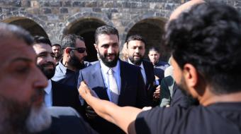 بالفيديو والصور - الشرع في درعا "مهد الثورة السورية"