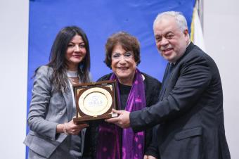 خلال واحد من تكريماتها عام 2024