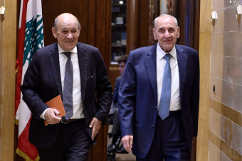 بري للودريان: التزام بالإصلاح والإعمار ورفض للمساس باليونيفيل