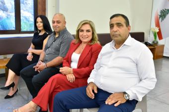 جعجع يلتقي مجلسي بلديتي رعشين ودلبتا في معراب