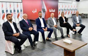 جعجع يبحث الشؤون الانمائية مع مجلسَي بلديتَي عبرين وحردين