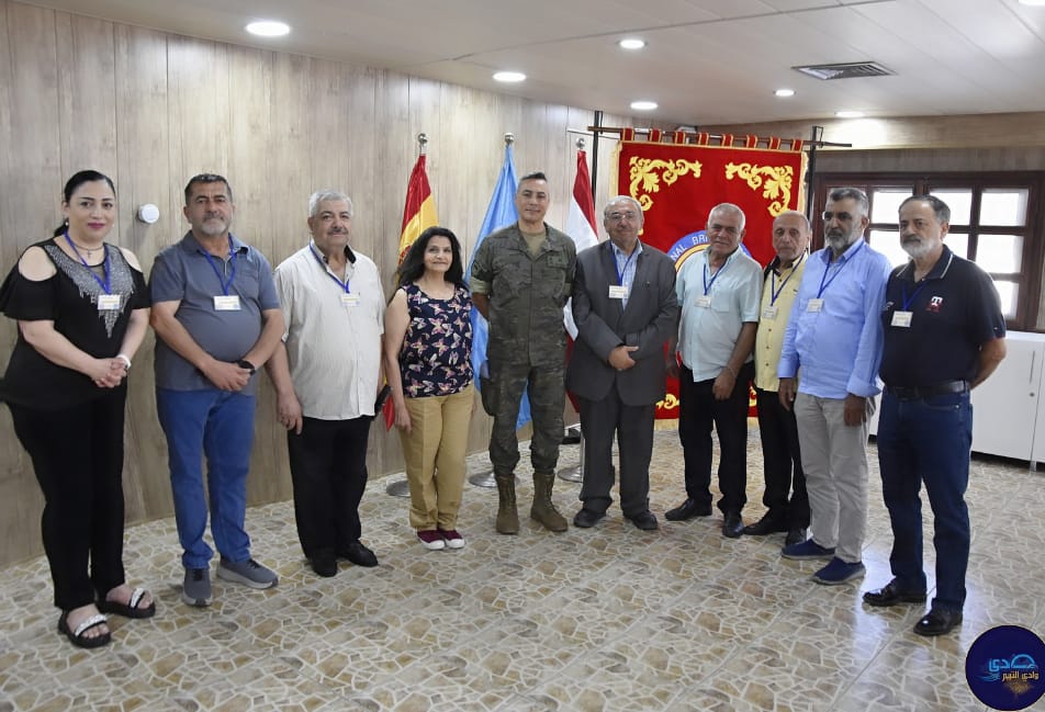 الجنرال الإسباني كابريجوس يلتقي إعلاميي القطاع الشرقي ويؤكد التزام اليونيفيل بدعم الجيش اللبناني