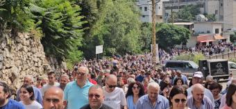 القبيات تستقبل ذخائر القديسة تيريزا بإيمان وفرح