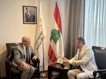 وزير الصناعة عرض مع سفير مالطا تعزيز الصادرات