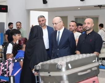 الحجار يتفقد المطار حرصًا على رفع الجهوزية مع بداية الموسم السياحي