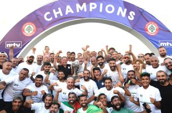 للمرة الـ15 في تاريخه... الأنصار يتوّج بلقب الدوري اللبناني