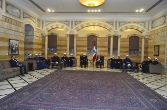 سلام يلتقي دريان ومفتيي المناطق لبحث الأوضاع العامة