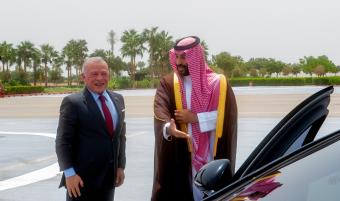 بالصور والفيديو - محادثات بين ولي العهد السعودي والعاهل الأردني في نيوم تناولت ملفات المنطقة