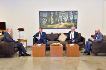 جعجع يستقبل السفير الأوكراني ويبحث معه التطورات في لبنان وأوكرانيا