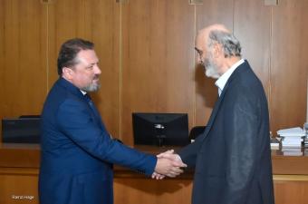 جعجع يستقبل السفير الأوكراني ويبحث معه التطورات في لبنان وأوكرانيا