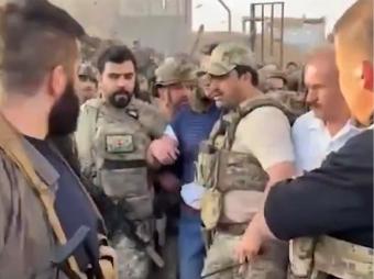 بالفيديو: لحظة اعتقال زعيم "جبهة الشعب" في كردستان العراق