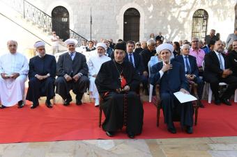 البطريرك الراعي والمفتي الشعار في لقاء ثقافي عن "الوادي المقدس" في الديمان