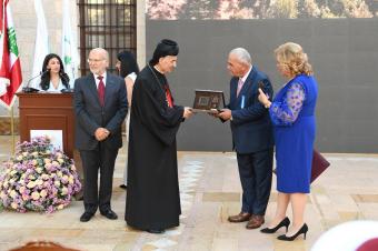 البطريرك الراعي والمفتي الشعار في لقاء ثقافي عن "الوادي المقدس" في الديمان