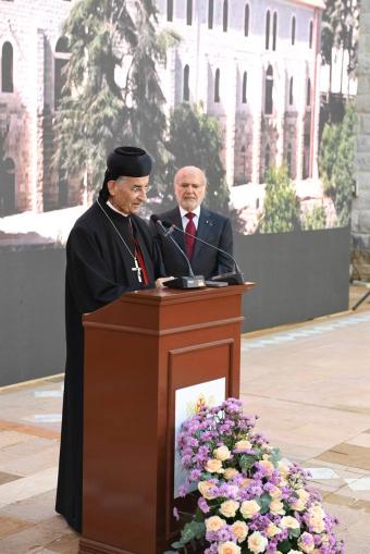 البطريرك الراعي والمفتي الشعار في لقاء ثقافي عن "الوادي المقدس" في الديمان