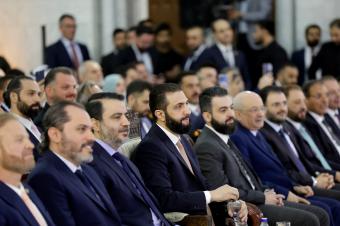 الشرع يتحدّث عن "بحث متقدّم" مع إسرائيل