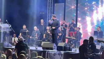 الفنان صلاح الكردي في الحفل