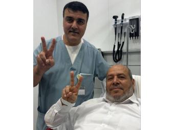 صورة متداولة لـ خليل الحية بعد الهجوم الإسرائيلي في الدوحة