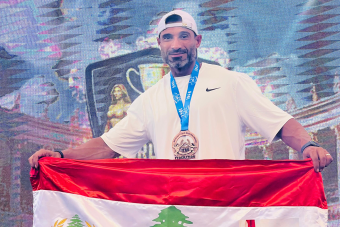 أيمن برو يرفع راية لبنان في بطولة العالم لكمال الأجسام