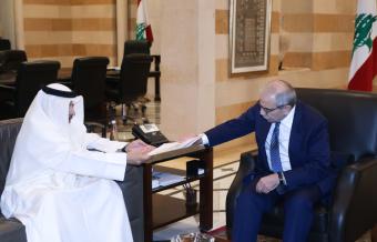 سلام يلتقي الأمين العام للملتقى الإعلامي العربي تحضيرًا لدورته الـ21 في بيروت