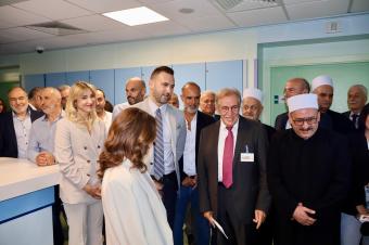 جنبلاط يرعى افتتاح أقسام جديدة لمركز رعاية المسنين في عين وزين