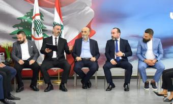 جعجع يبحث مع وفد بلدية حارة الست شؤون البلدة وحاجاتها