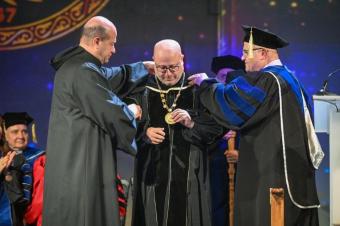 تنصيب الأب البروفسور جوزف مكرزل رئيسًا لجامعة الروح القدس – الكسليك