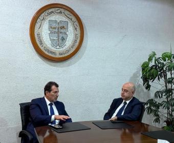 شحادة يعرض رؤية وزارة التكنولوجيا والذكاء الاصطناعي في جامعة هايكازيان