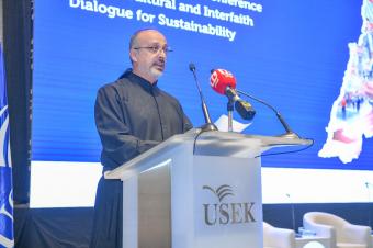 بالصور - مؤتمر بيروت الدولي حول حوار الحضارات والأديان من أجل الاستدامة في جامعة "الروح القدس"