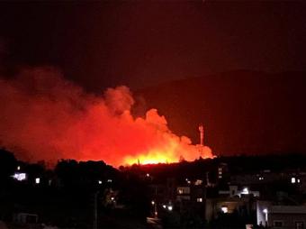 بالفيديو - الجيش الإسرائيلي يشن غارات عنيفة على جنوب لبنان