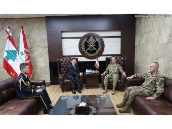 قائد الجيش عرض الاوضاع مع السفير الياباني