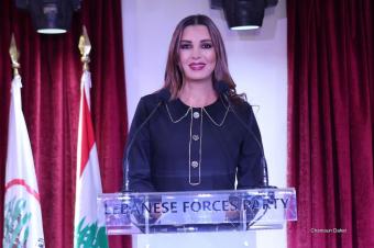 جعجع من بشري: "صوّتوا للقوّات لصون لبنان وبشري"