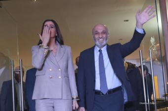 جعجع من بشري: "صوّتوا للقوّات لصون لبنان وبشري"