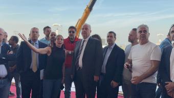وزير الاتصالات يتفقّد جاهزية شبكات "تاتش" و"ألفا" قبل زيارة البابا