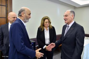 إدوارد غابريال من معراب: بحثنا في نظرة واشنطن إلى لبنان والتحديات التي تواجه علاقة البلدين