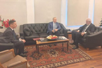 وزير العدل بحث والسفير الروسي في التعاون القضائي والقانوني