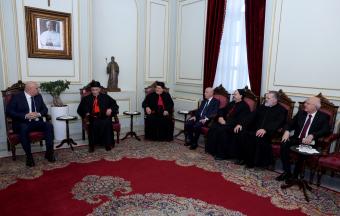 عون من بكركي: شبح الحرب بات بعيداً والانتخابات ستُجرى في موعدها