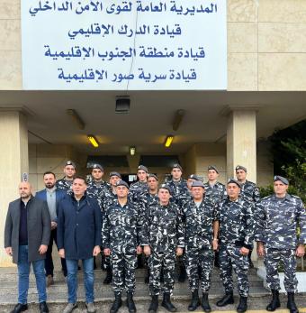 المدير العام لقوى الامن الداخلي يتفقّد منطقتي الجنوب والنبطية