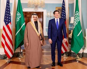 بن فرحان يلتقي روبيو في واشنطن