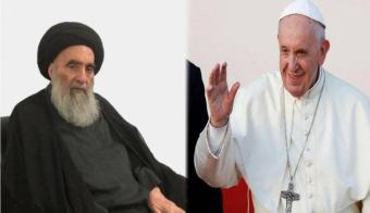 البابا والسيستاني يوقّعان "وثيقة الأخوة" في النجف