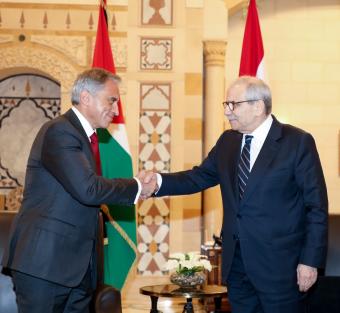 بالصور: سلام وحسّان يترأسان اللجنة اللبنانية-الأردنية ويوقّعان 21 اتفاقًا ومذكرة تفاهم