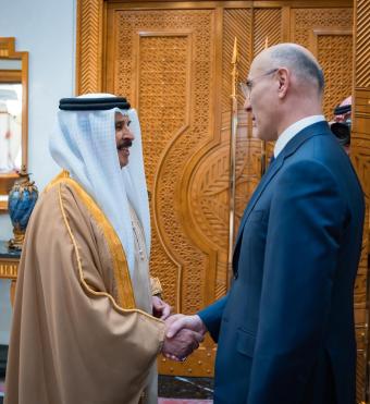 الحجار يلتقي ملك البحرين وينقل تحيات الرئيس عون