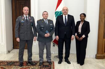 عون: بقاء مراقبي الهدنة الدوليين ضرورة للبنان
