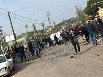 قتيل و6 جرحى في الغارة على عبا