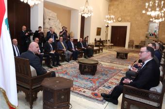 الرئيس عون عرض مع السفير الأميركي نتائج زيارة العماد هيكل الى واشنطن
