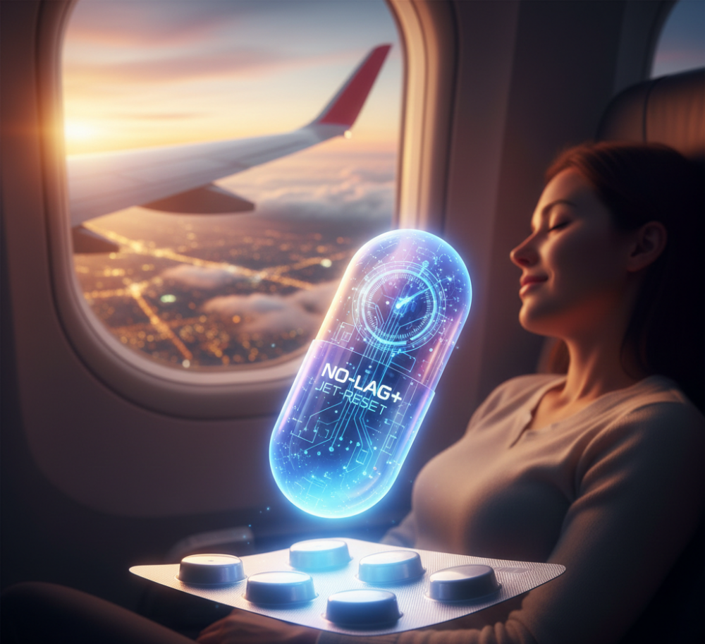 كبسولة سحريّة تُنهي الـ Jet Lag
