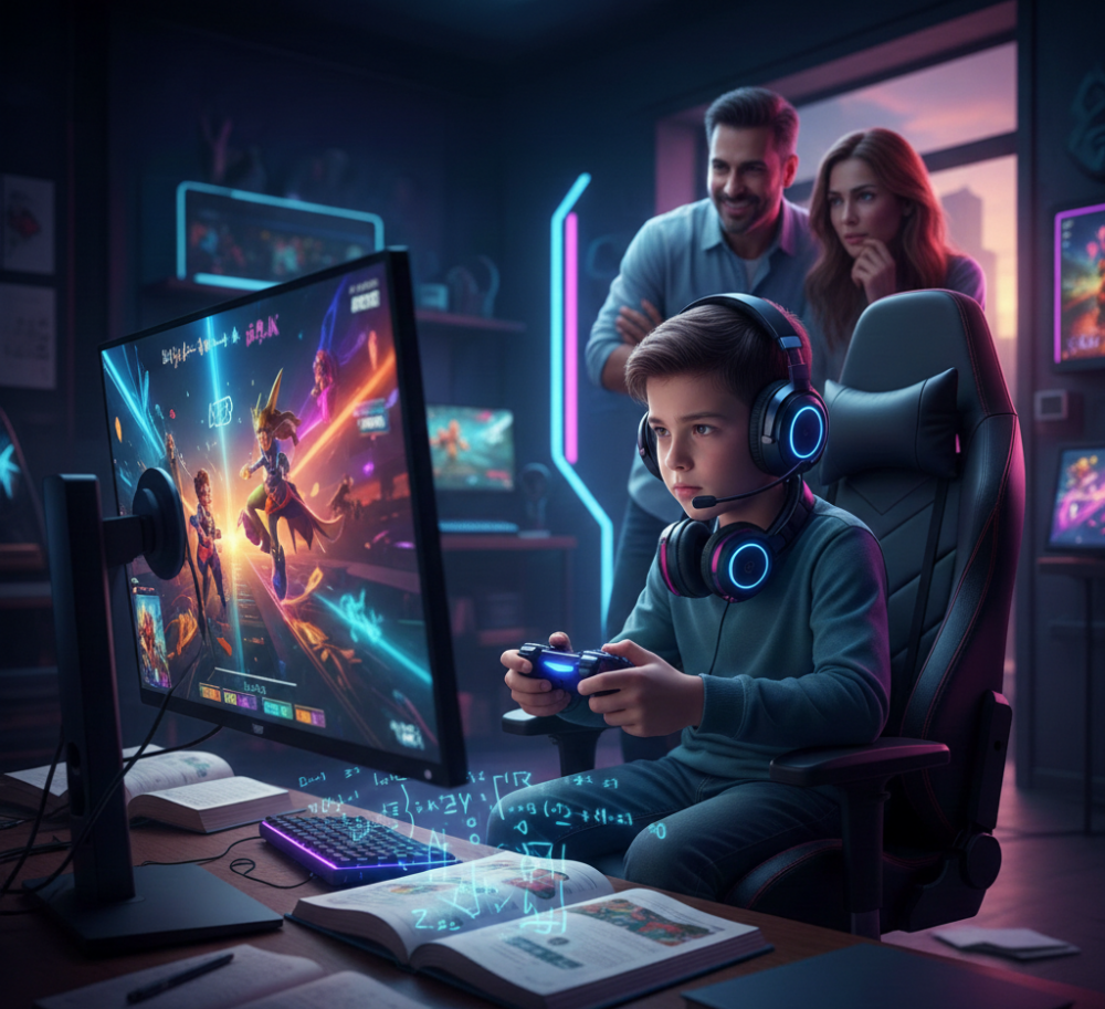 بموافقة أهله... اعتزل المدرسة ليلعب