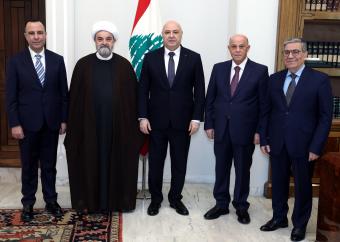 الشيخ علي الخطيب يوجه دعوة للرئيس عون للمشاركة في الإفطار الرمضاني