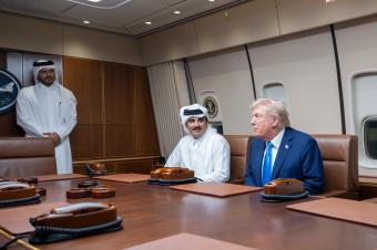 أمير قطر وترامب يبحثان جهود خفض التصعيد وتعزيز الأمن الإقليمي